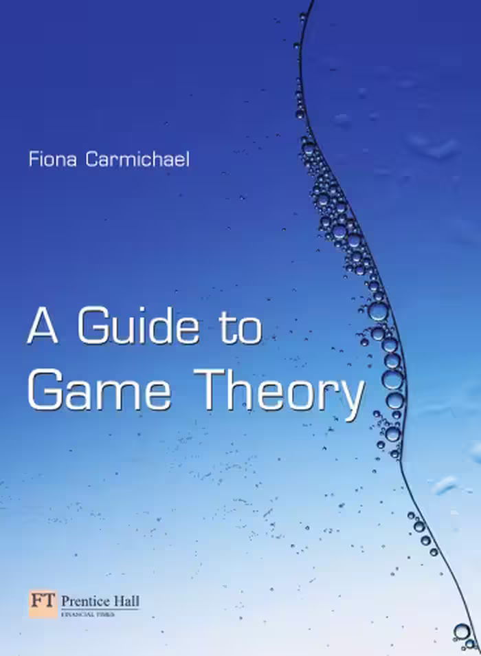 خرید و دانلود نسخه کامل کتاب A guide to game theory