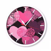 ساعت‌های دیواری راویتا طرح قلب 2209