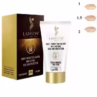 کرم رنگی ضد آفتاب لانسون مدل فلوئید شماره 1.5 حجم 40 میلی لیتر
