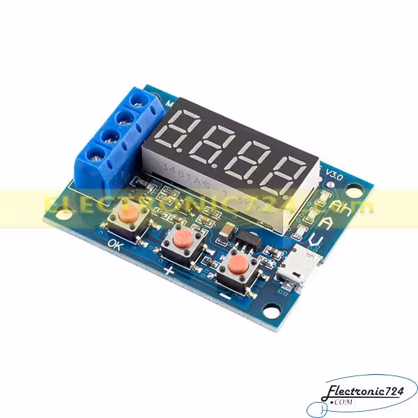 تستر ظرفیت باتری ZB2L3 HW-586 Battery Capacity Tester