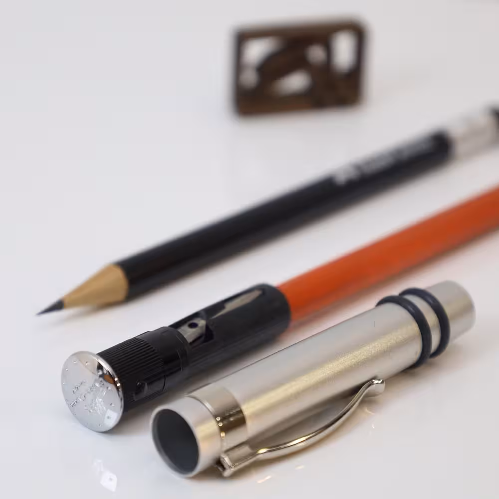 فابرکاستل مداد پرفکت با سری آلمینیومی تراش دار Faber Castell Perfect Pencil Fine Writing Aluminium Extender 118344