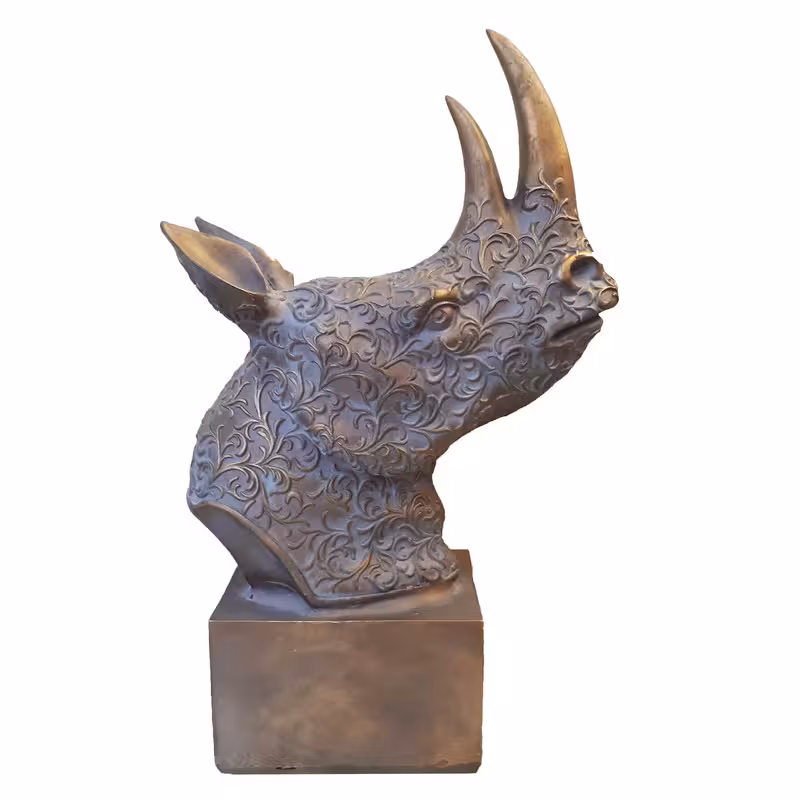 مجسمه سردیس کرگدن کد K1