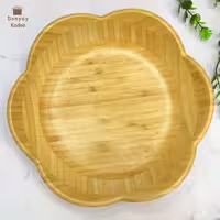 کاسه بامبو طرح گل