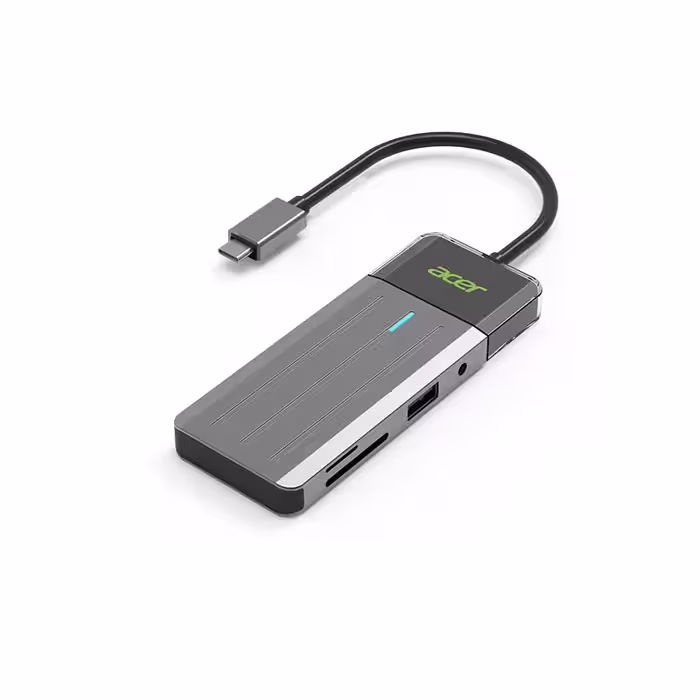 هاب شش در یک USB Type-C ایسر اورجینال مدل ODK3I0
