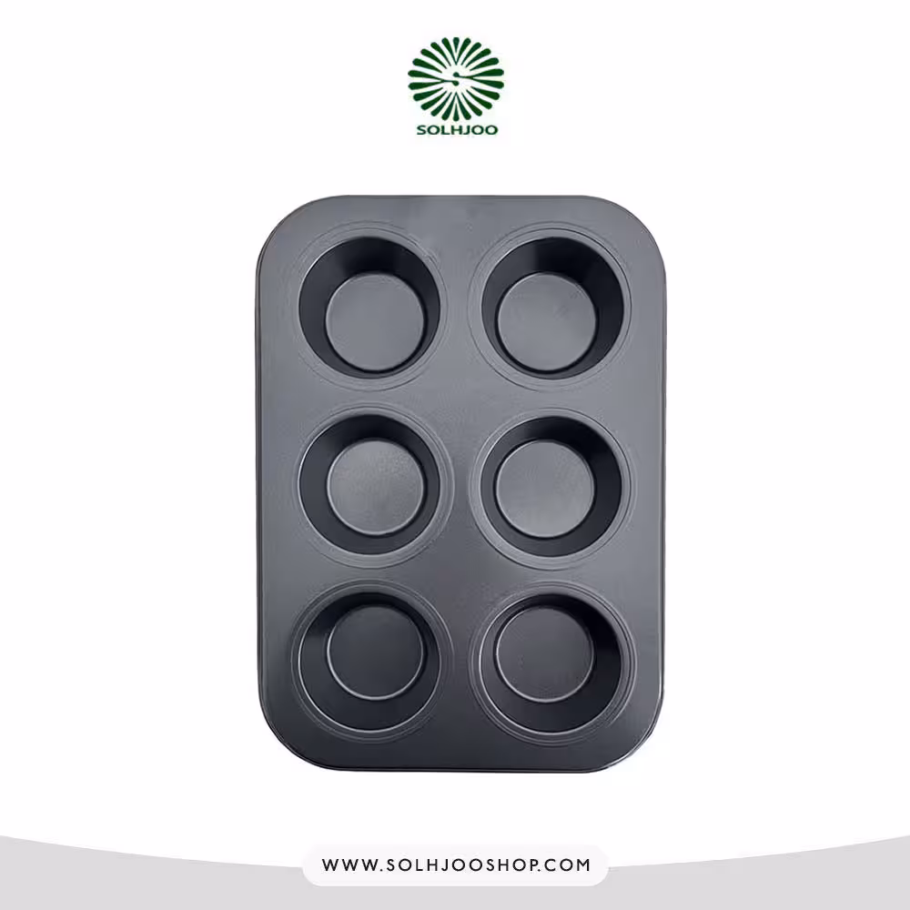 قالب تفلون مافین 6 خانه 27*19