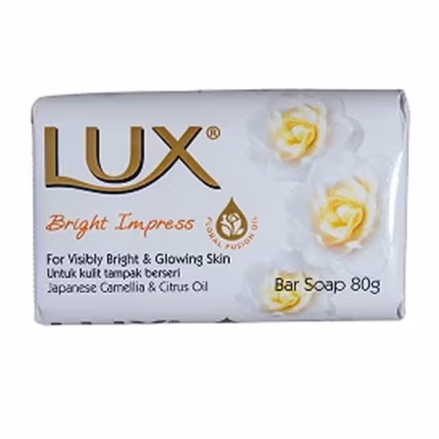 صابون لوکس با عصاره گل سفید 80 گرمی