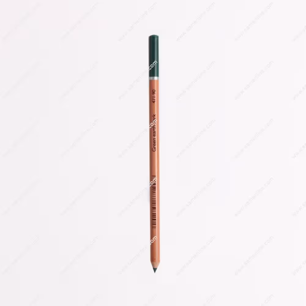 مداد پاستل کرتا کالر تک رنگ green earth dark 47190