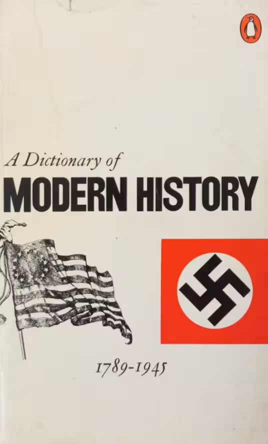 A Dictionary of Modern History