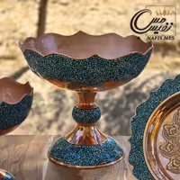 میوه خوری فیروزه کوب لب دالبری مسی طرح نفیس