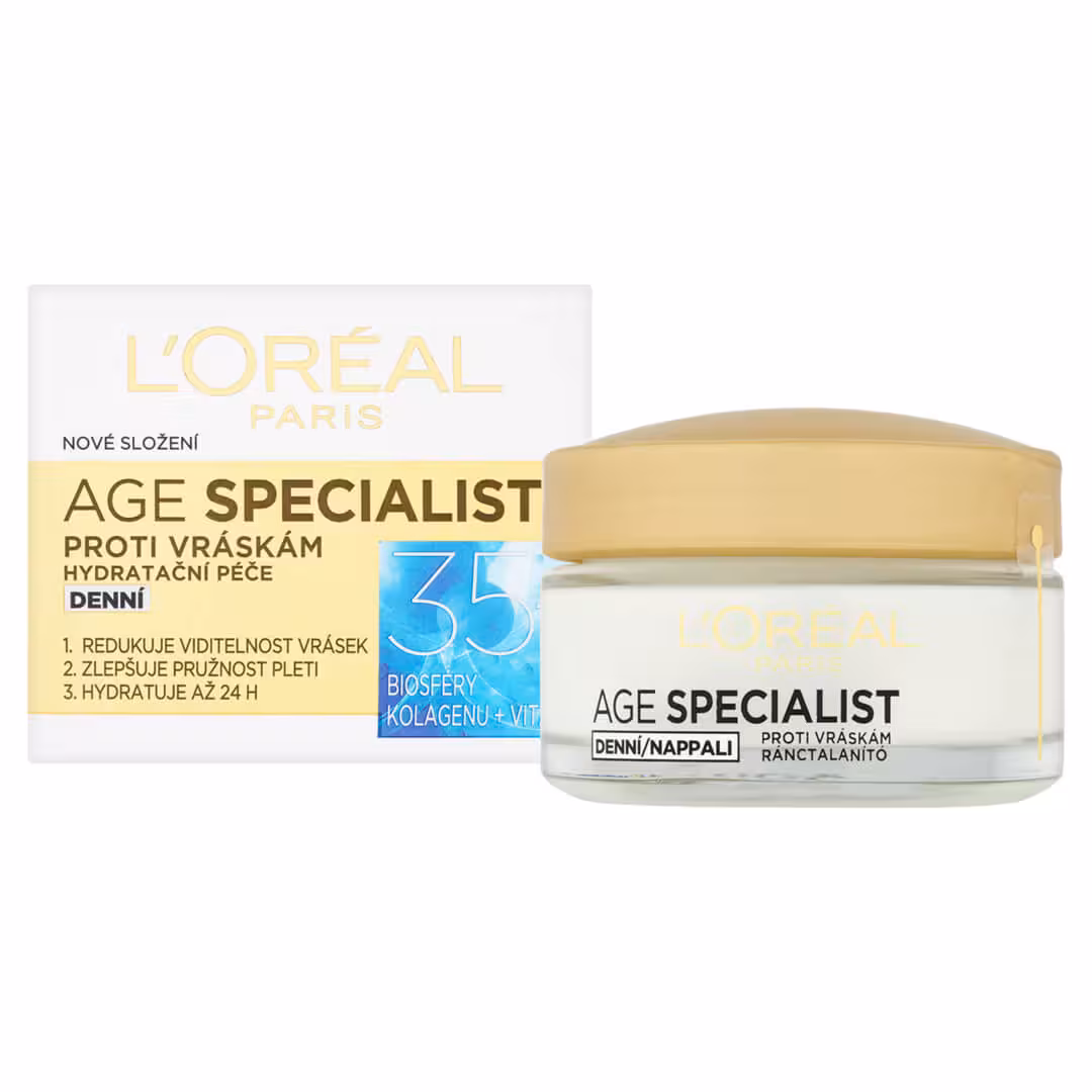 کرم ضدچروک روز لورال کلاژن  Age Specialist 35 حجم 50 میل