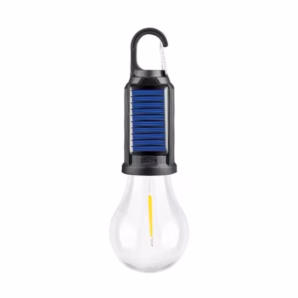 چراغ آویز چادر مدل  Solar Panel T01-B با نور آفتابی