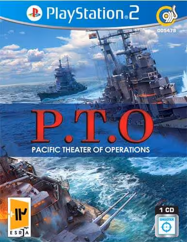 بازی P.T.O Pacific Theater Of Operations کنسول PS2