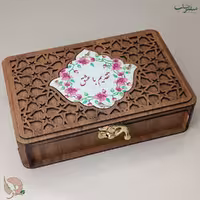 پک هدیه با متن تقدیم با عشق به همره ادکلن چمپیون و تسبیح