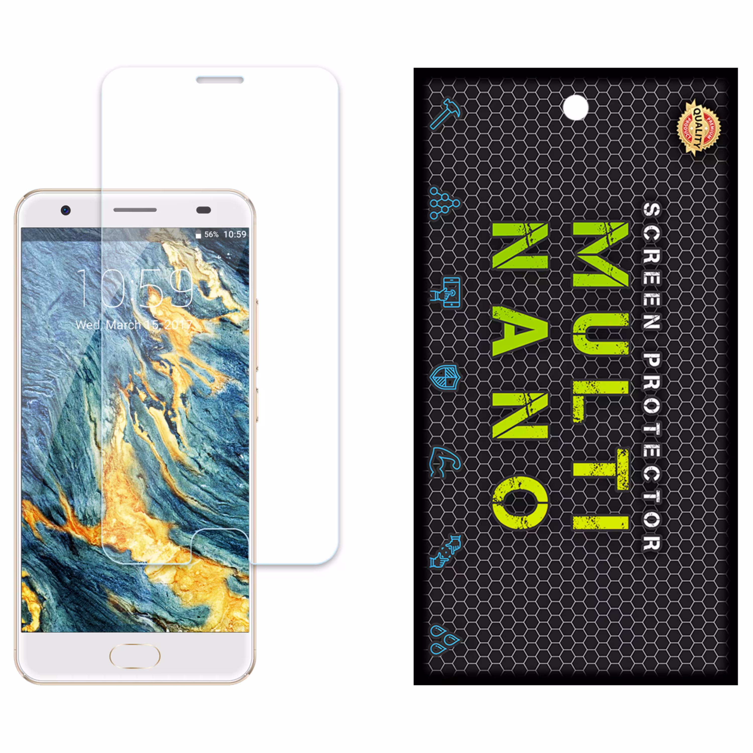 محافظ صفحه نمایش MultiNano مدل X-S1N  موبایل جی ال ایکس  General Luxe Arya I