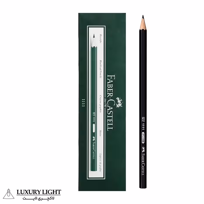 مداد مشکی فابر کاستل کد 1111 بسته 12 عددی