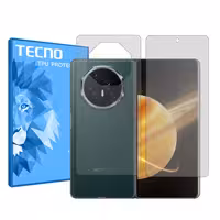 گلس صفحه نمایش و پشت گوشی آنر Magic V3 مدل هیدروژلی شفاف برند تکنو کد SS