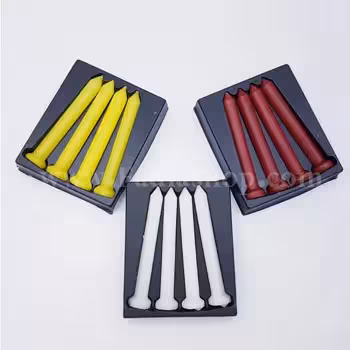 شمع قلمی پایه دار 4 تایی