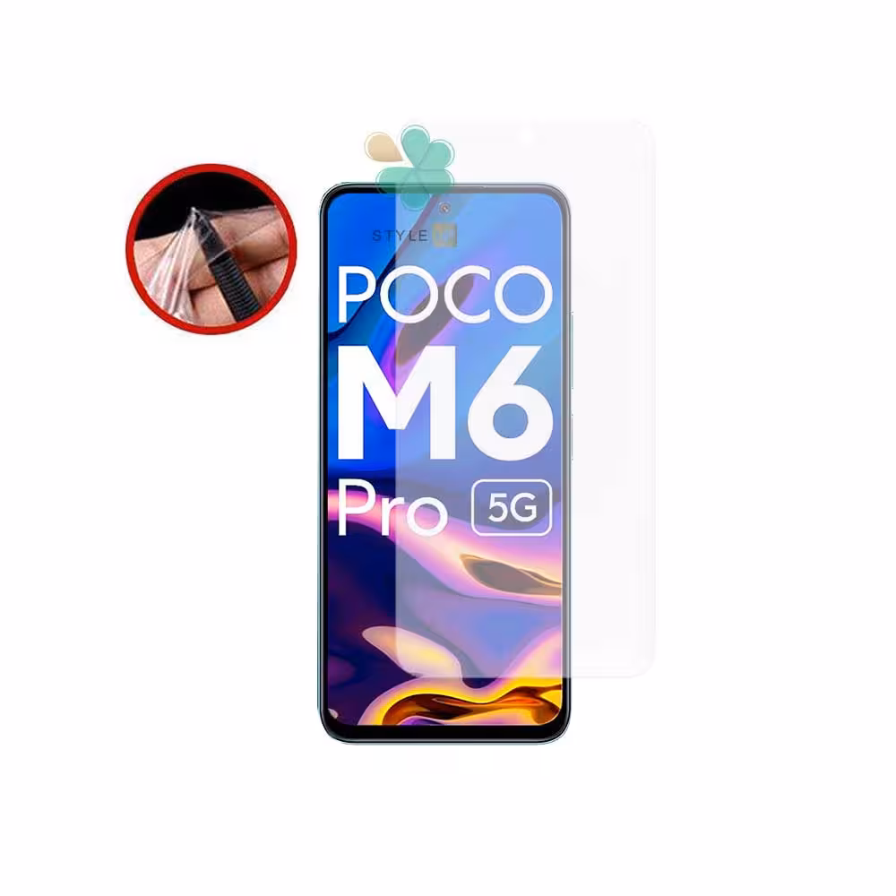 محافظ صفحه گوشی نانو مات مناسب Xiaomi Poco M6 Pro