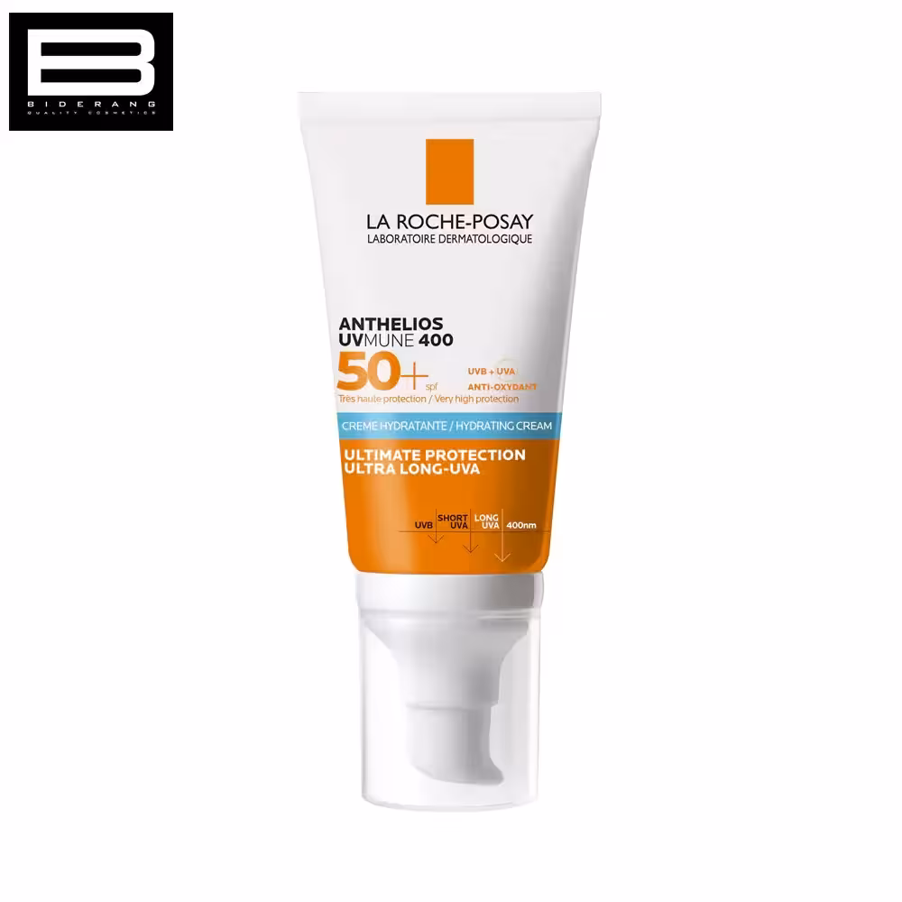 ضد آفتاب بی رنگ لاروش پوزای SPF 50 مناسب پوست خشک حجم 50ml