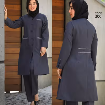 مانتو شلوار اداری زنانه کد 300