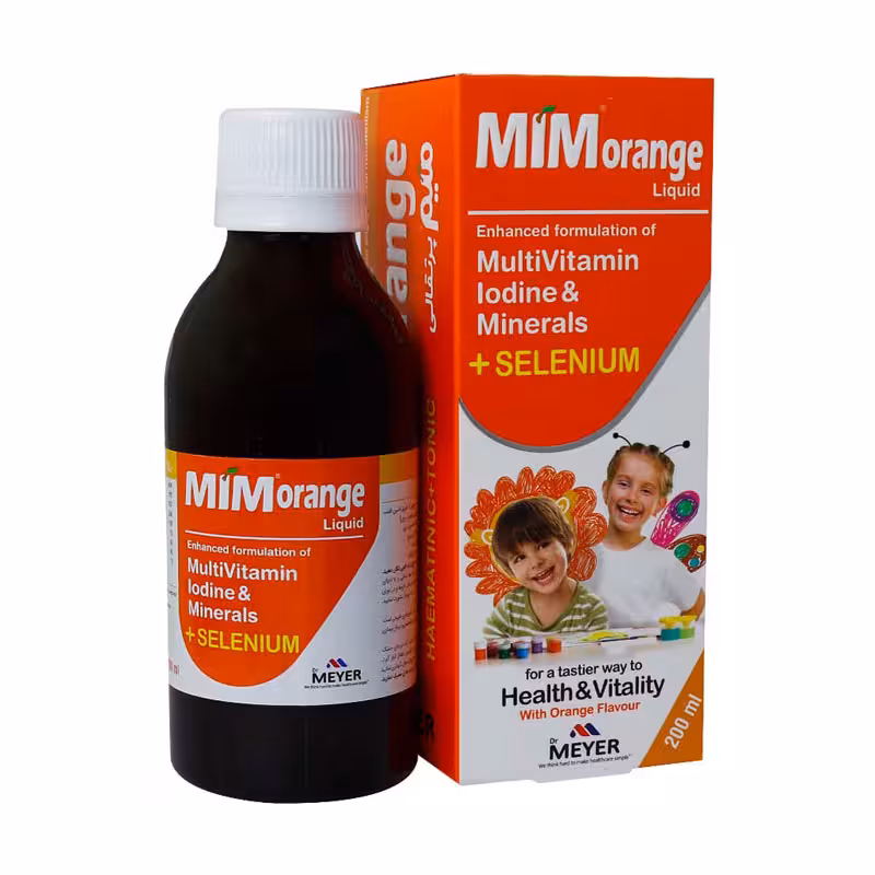 شربت میم اورنج میر ویتابیوتیکس 200 میلی لیتر | Vitabiotics Mim Orange Syrup 200ml