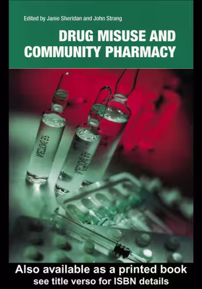 خرید و دانلود نسخه کامل کتاب Drug Misuse and Community Pharmacy