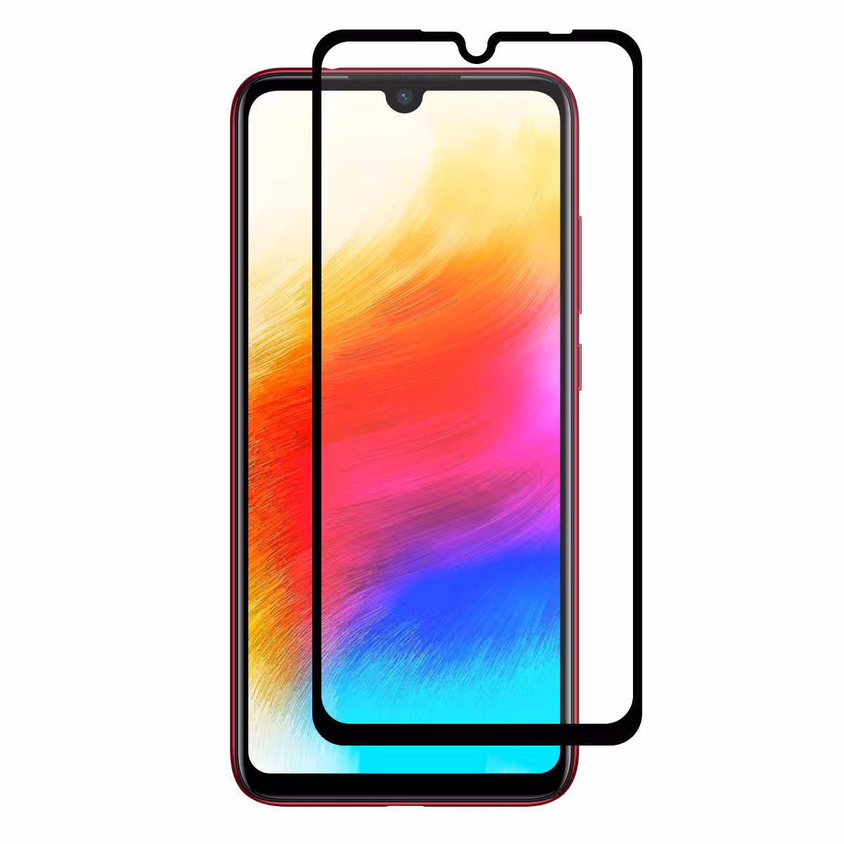 گلس نانو برای شیائومی Xiaomi REDMI NOTE 7 فول کاور و تمام چسب
