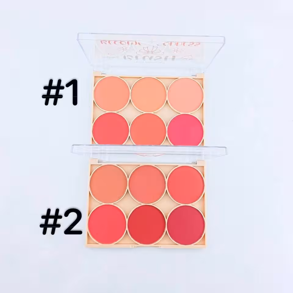 رژگونه 6 رنگ هولد مرنینگ HD1017 کد 2