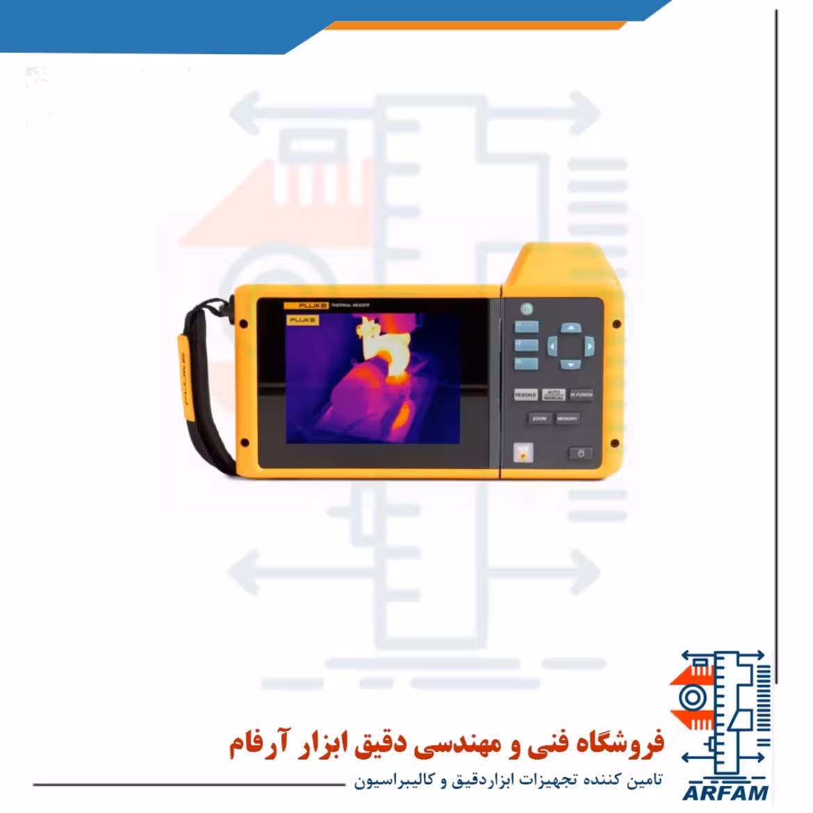 دوربین حرارتی رنج - 20 تا 1000 درجه برند فلوک FLUKE TiX580