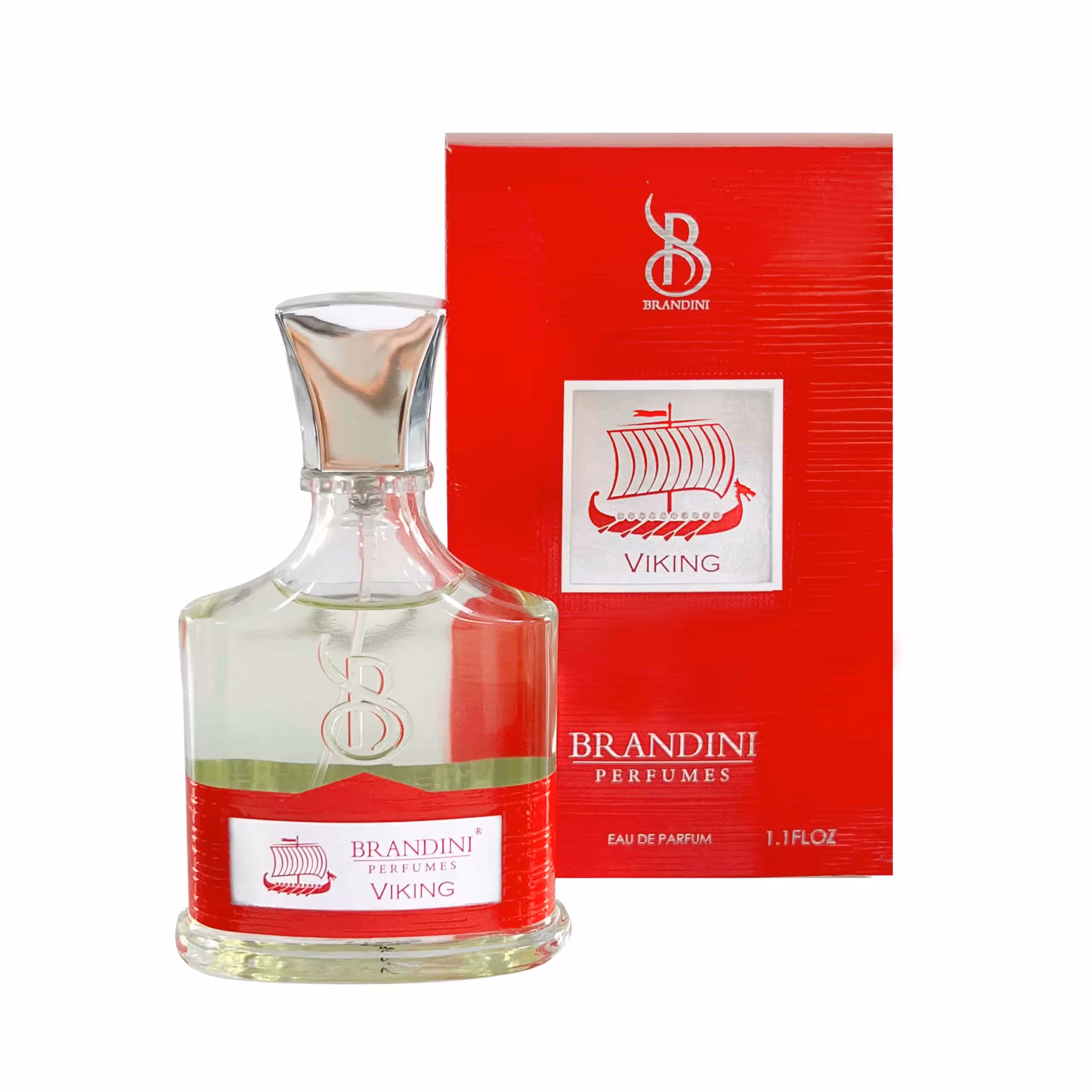 عطر جیبی مردانه برندینی مدل وایکینگ Viking حجم 33 میلی لیتر | Brandini Viking Eau De Parfum for men 33 ml