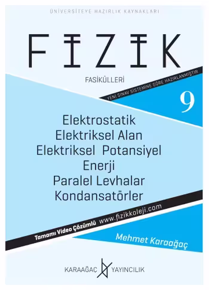 خرید و دانلود نسخه کامل کتاب YGS-LYS Fizik Fasikülleri-9 2017-18