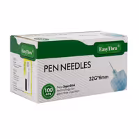 سرسوزن قلم انسولین 6 میلی متر 100 عددی ایزی ترو