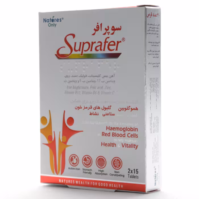 قرص سوپرافر نیچرز اونلی 30 عددی - دارونت