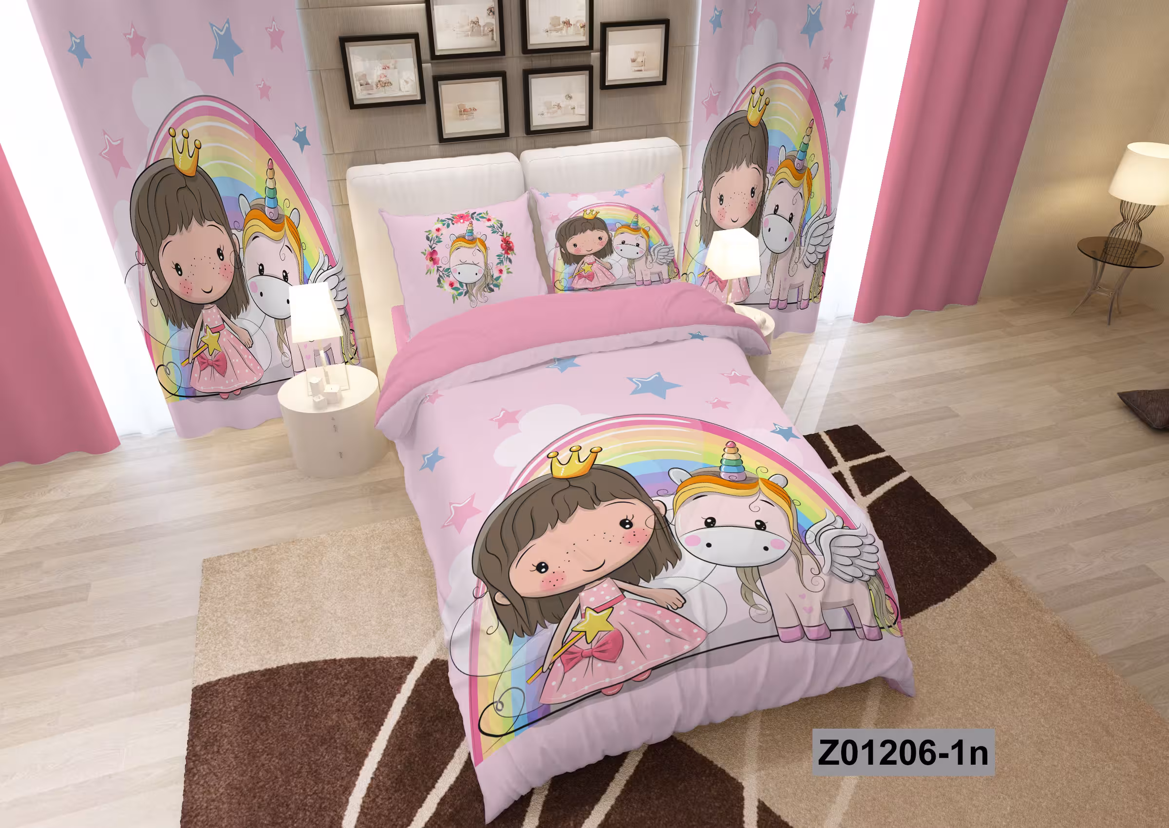 لحاف روتختی تنسل سه بعدی (3D) کالای خواب متین کد 1206