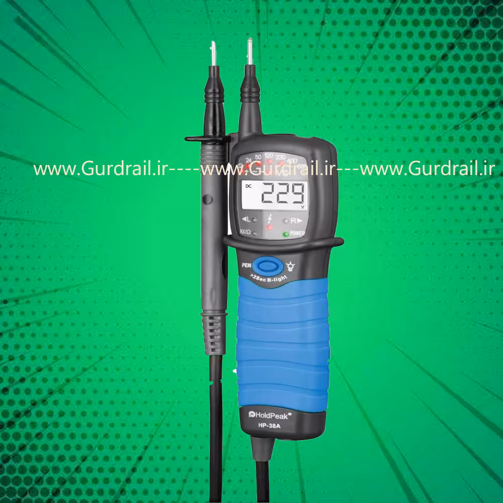 تستر ولتاژ پیشرفته HoldPeak-38A | گاردریل