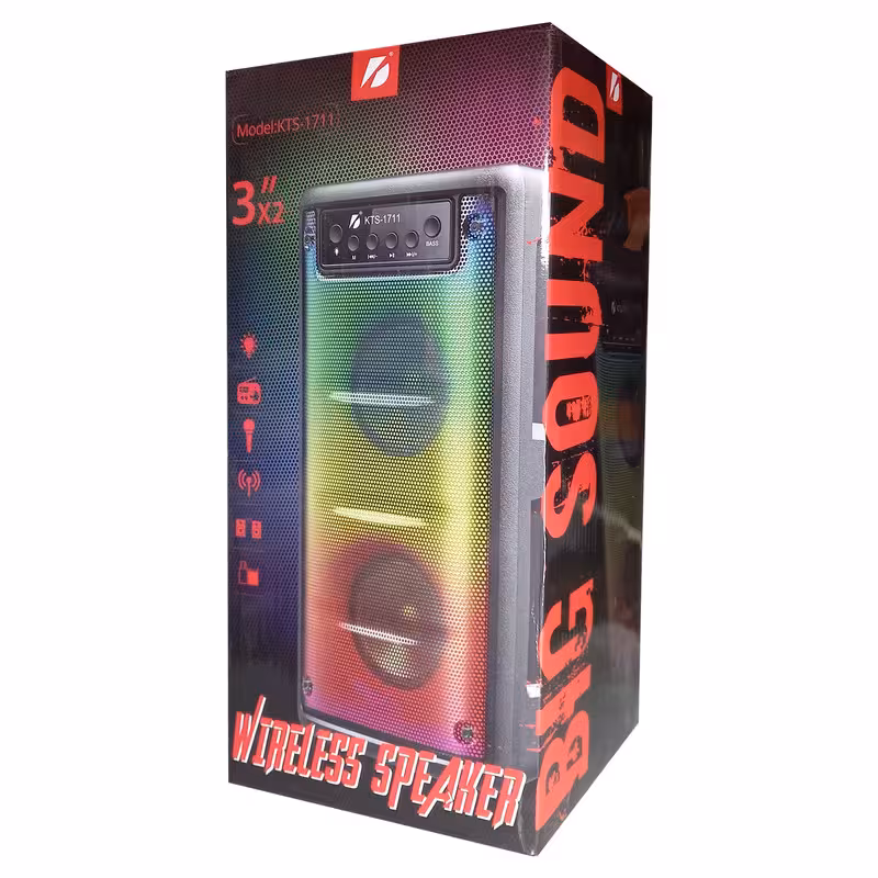 اسپیکر بلوتوثی قابل حمل مدل KTS-1711