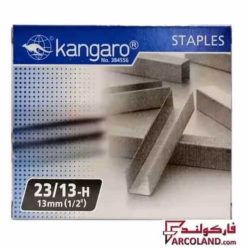 سوزن منگنه سایز 23/13 کانگرو بسته 1000 عددی استیل