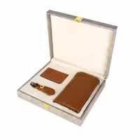 ست چرم قهوه ای سوفیا کد PL5509