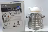 کتری قوری قیطاسی 5 لیتری مدل 7730 مات کف چدن