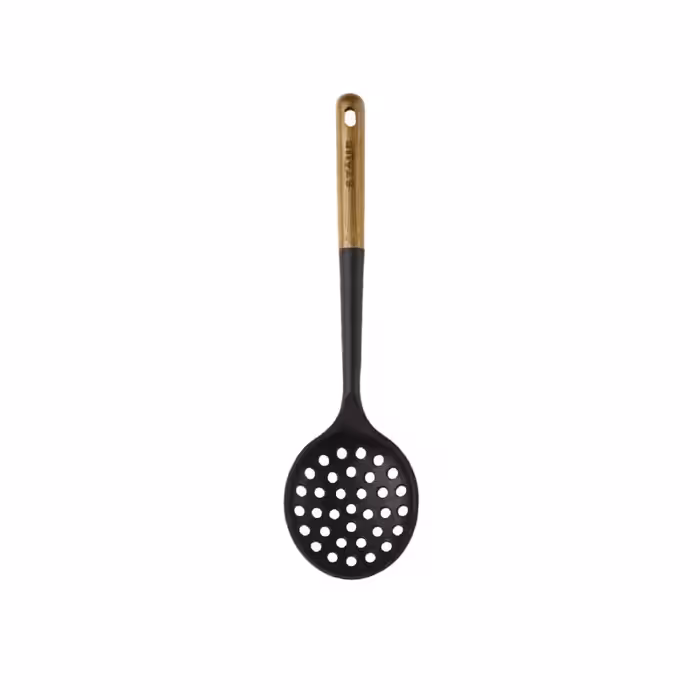 کفگیر سیلیکونی سوراخدار استاب 31cm | STAUB | مقاوم تا 250 درجه