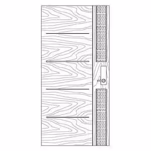 درب مدرن مدل M9   مدل