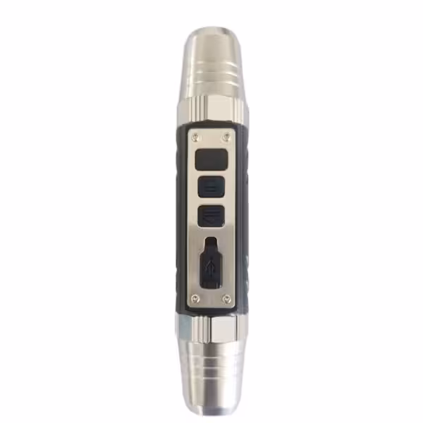 چراغ قوه دستی مدل 6LED UV با نور چند رنگ