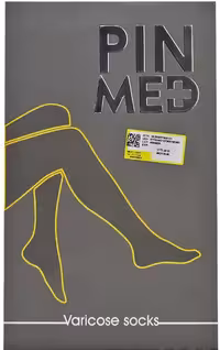 جوراب واریس با کفه بالای زانو AG کلاس 2 پین مد کد 7080