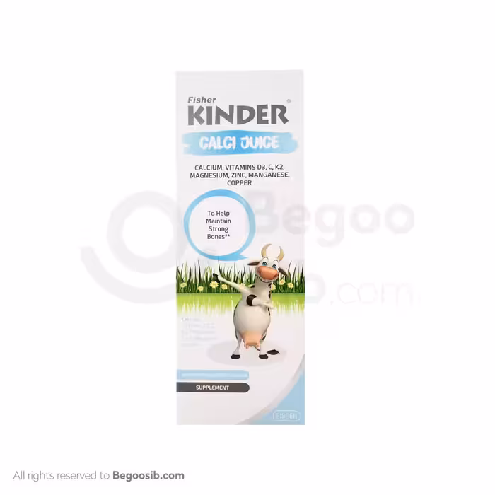 شربت کلسی جویس فیشر کیندر 200 میلی لیتری