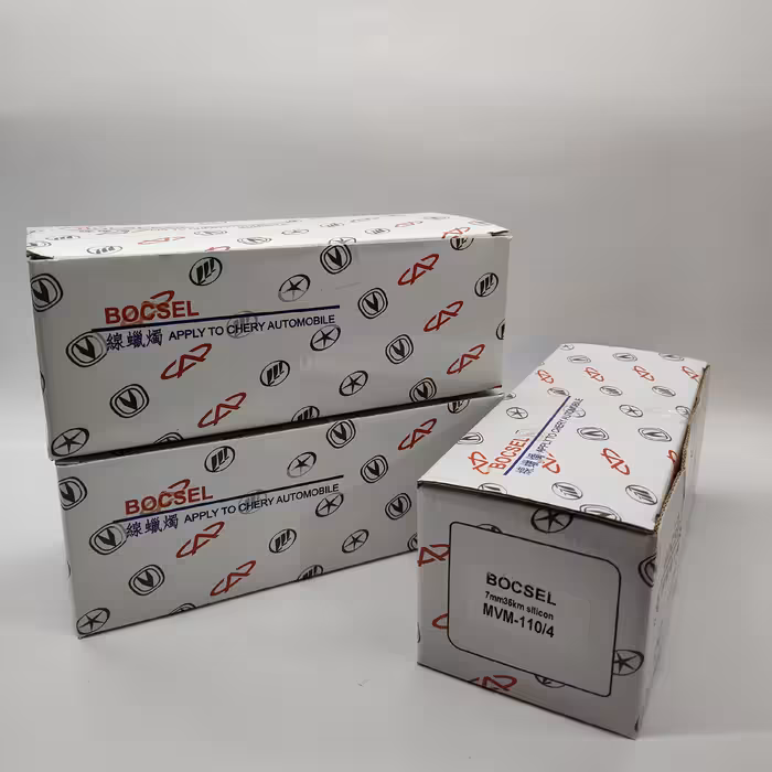 وایر شمع ام وی ام 110 چهار سیلندر قدیم کابل سیلیکونی استاندارد سر سیم استیل