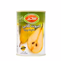 کمپوت گلابی سحر 410 گرمی
