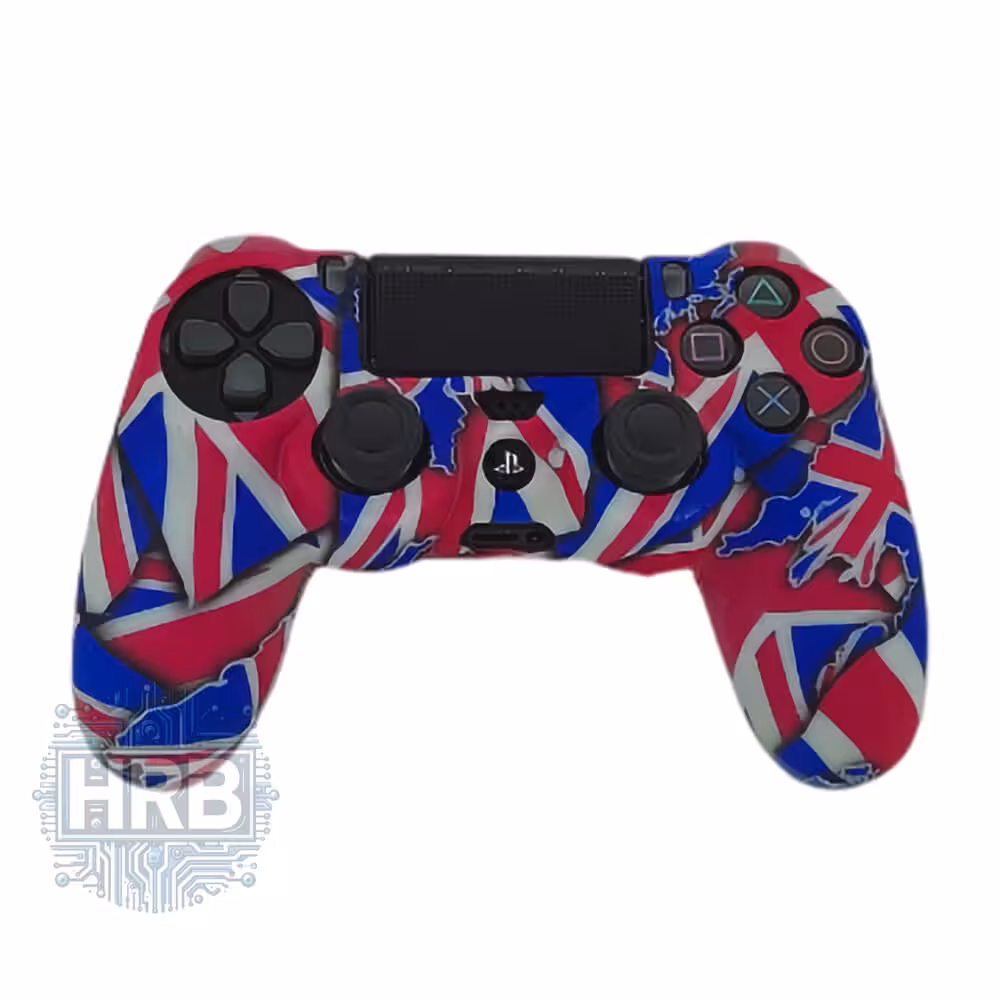 روکش دسته ژله ای PS4 طرح پرچم انگلیس