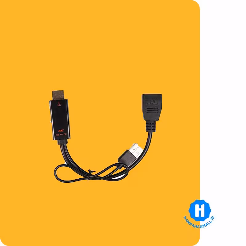 مبدل HDMI به DisplayPort کی نت مدل K-COHD2DP15