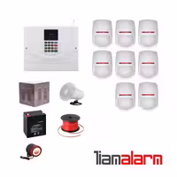 پکیج دزدگیر اماکن با سیم مدل مستر سیم کارتی و تلفنیM930PY8