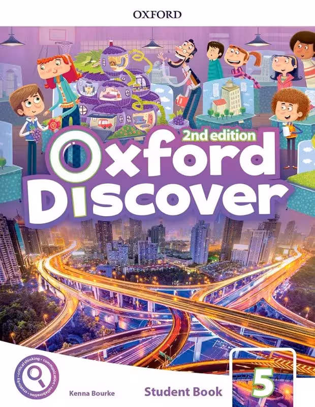 كتاب انگلیسی آکسفورد دیسکاور Oxford Discover 5 2nd - SB WB DVD